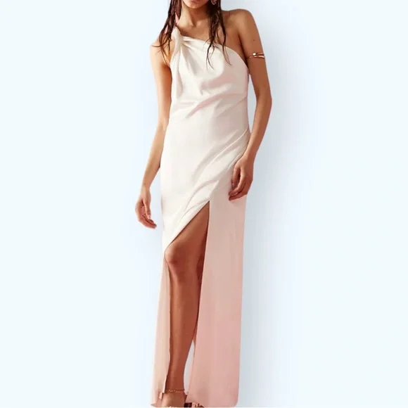 strapless open back dress Tranquil Threads Knee-Length Dresses main image 1